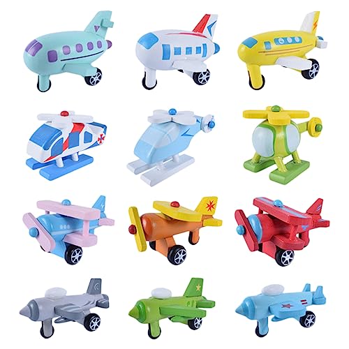 ifundom Holzspielzeug Für Kinder Mini-Flugzeug Lernspielzeug Leuchtende Farben Fördern Das Lernen ifundom Holzspielzeug Für Kinder Mini-Flugzeug Lernspielzeug Leuchtende Farben Fördern Das Lernen von ifundom