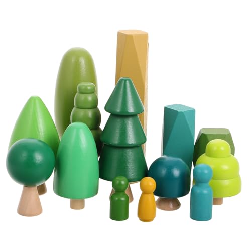 ifundom Holzspielzeug aus Natürlichem Material Glatte Oberfläche Mini Wald Bäume Pädagogisches Kleinkindspielzeug zur Hand Koordination Farbenfrohes Montessori Lernspielzeug Teilig ifundom Holzspielzeug aus Natürlichem Material Glatte Oberfläche Mini Wald Bäume Pädagogisches Kleinkindspielzeug zur Hand Koordination Farbenfrohes Montessori Lernspielzeug Teilig von ifundom