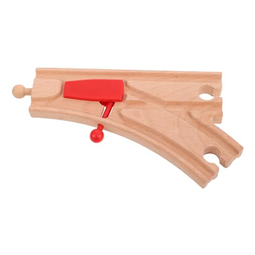 ifundom Pädagogisches Holzeisenbahn-schienenverbinder-brücken-Set Eisenbahnspielzeug Für Kinder ifundom Pädagogisches Holzeisenbahn-schienenverbinder-brücken-Set Eisenbahnspielzeug Für Kinder von ifundom