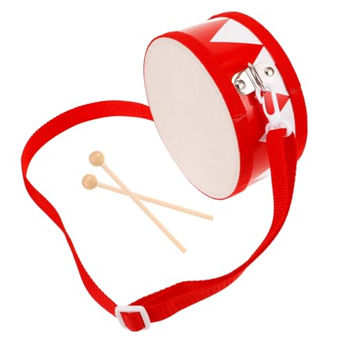 ifundom Holztrommel Handgeklopft Tragbar mit Verstellbarem Gurt Süße Doppelseitige Snare Drum für Kleinkinder Fördert Rhythmusgefühl und Hand Auge koordination Leichtes ifundom Holztrommel Handgeklopft Tragbar mit Verstellbarem Gurt Süße Doppelseitige Snare Drum für Kleinkinder Fördert Rhythmusgefühl und Hand Auge koordination Leichtes von ifundom