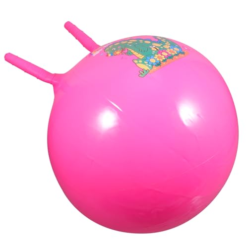 Spielset für Kinder Weltraumspielzeug für Kinder lustiges Sportspielzeug Springender Spielzeugball Springender hüpfender Ball Karikatur Croissant Sprungball Gymnastikball Fitness von ifundom