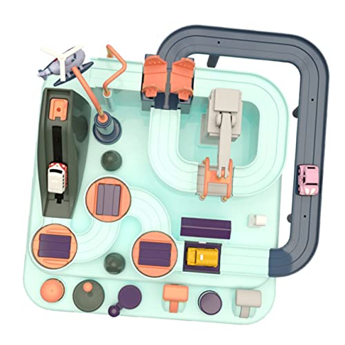 ifundom Interaktives Desktop- Auto Cars Spielzeuge Kinderspielzeug Spielsachen Verfolgen Für Autorennen Abs von ifundom