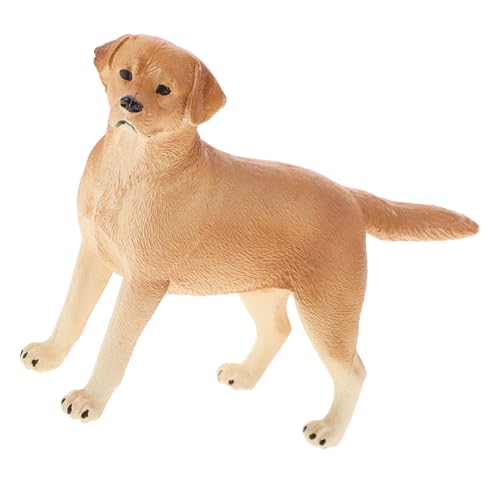 ifundom Interaktives Spielzeug Hund Hund Figuren Set Handbemalte Plastikhunde Miniaturen Für Realistische Labrador Hund Modelle Für Kreatives Und Lernen Hundespielzeug Welpe von ifundom
