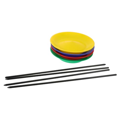 ifundom Jonglier Teller Set mit Sticks Teiliges Farbiges Dreh und Wurfspielzeug für Zirkus Stabile Kunststoff Jonglierplatten für Kunststücke und Skill Training bei Straßenkunst und ifundom Jonglier Teller Set mit Sticks Teiliges Farbiges Dreh und Wurfspielzeug für Zirkus Stabile Kunststoff Jonglierplatten für Kunststücke und Skill Training bei Straßenkunst und von ifundom