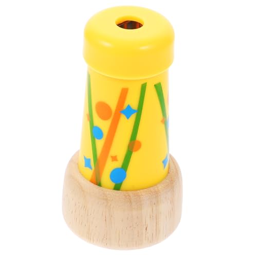 ifundom Kaleidoskop- Party Kleines Kaleidoskop Lustiges Pädagogisches Dekorative Kaleidoskope Kinderkaleidoskope Hölzern Yellow von ifundom