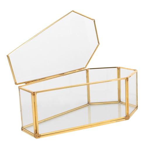 ifundom Kasten Sarg aus Glas Halloween schmuckkästchen Schmuckorganisator Gotische Dekoration schmuckkastchen Dekorative Aufbewahrungsboxen mit Deckel Vampir - Pin - Anzeige Transparent ifundom Kasten Sarg aus Glas Halloween schmuckkästchen Schmuckorganisator Gotische Dekoration schmuckkastchen Dekorative Aufbewahrungsboxen mit Deckel Vampir - Pin - Anzeige Transparent von ifundom