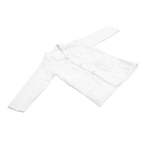 ifundom Kinder Unisex Arztkostüm Kinder Wissenschaftler Arztkostüm Mantel Atmungsaktiv Bequemer Anzug von ifundom