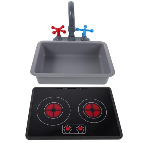 ifundom Kinderküchen Spielset Rollenspiel Küchenset Mit Wasserhahn Spüle Induktionsherd – Licht Und Soundeffekte Rollenspiel Kochspielzeug Für Jungen Und Mädchen Zubehör ifundom Kinderküchen Spielset Rollenspiel Küchenset Mit Wasserhahn Spüle Induktionsherd – Licht Und Soundeffekte Rollenspiel Kochspielzeug Für Jungen Und Mädchen Zubehör von ifundom