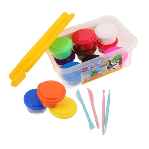 ifundom Kinderlampenset Für Formtet -kit Modelliermasse Für Air Dryclay Kit Weichen Lehm Luftgetrocknete Modelliermasse Kinderlehm An Der Luft Trocknen Ton von ifundom