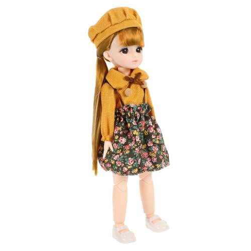 ifundom Kinderpuppen Anime-Puppen Mädchen Zeug Plüsch Kuscheltier Ballerina-Puppe Süße Puppe Ausgestopft Bjd-Puppe Lebendige Puppe Colorful Samt von ifundom
