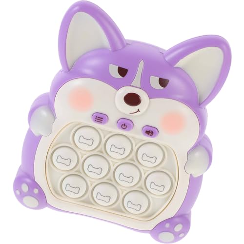 ifundom Kinderspielkonsole Kleinkindspielzeug Lernspielzeug Für Spielmaschine Zum Stressabbau Kinderspielzeug Kinderentlüftungsspielzeug Plastik Violet von ifundom