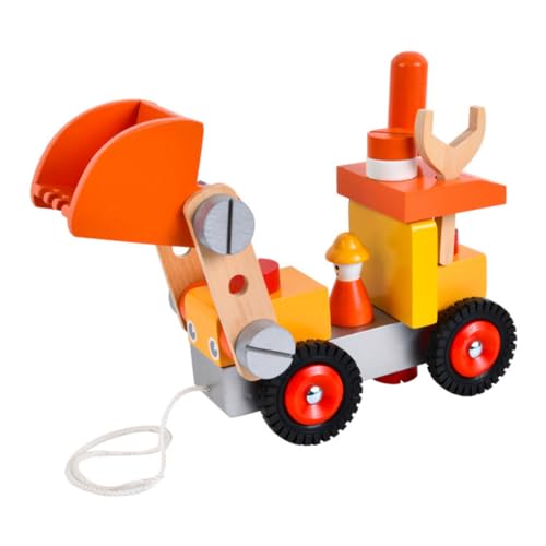 ifundom Kinderspielzeug Bagger Interessantes Montierbares Excavator Modell Lernspielzeug Für Kognitive Entwicklungsspielzeug Ideal Für Sandspielzeug Und Kreative Spiele Ab 3 von ifundom