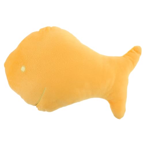 ifundom Kissen Stofftier Das Tier Tiere Fisch Puppe Simulation Stoffpuppe Entzückende Stoffpuppe Entzückendes Fischspielzeug Stofftiere Entzückendes Kinderspielzeug Plüsch Gelb von ifundom