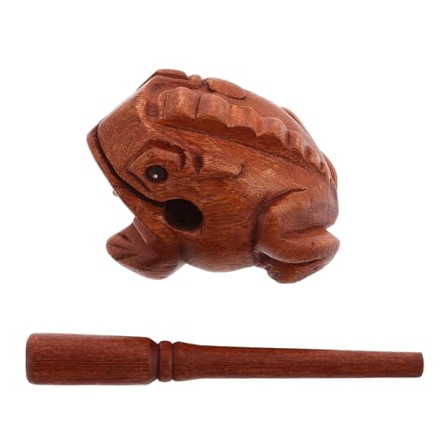 ifundom Klangspielzeug Musik-Rhythmus- Mini-musikinstrumente Handschlaginstrumente Kleine Schlaginstrumente Quakender Frosch Aus Holz Percussion-zubehör Hölzern Light Brown ifundom Klangspielzeug Musik-Rhythmus- Mini-musikinstrumente Handschlaginstrumente Kleine Schlaginstrumente Quakender Frosch Aus Holz Percussion-zubehör Hölzern Light Brown von ifundom