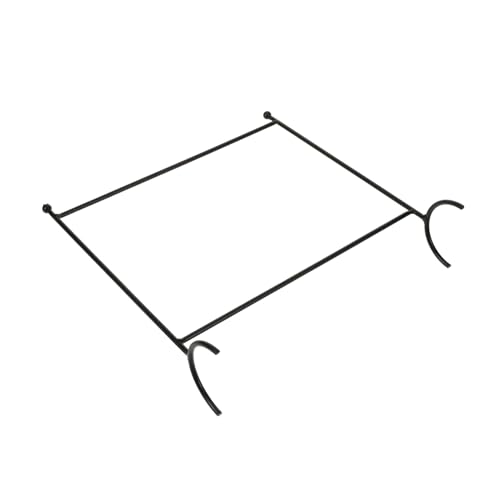 ifundom Kleiderständer für Puppen Eleganter aus Gefertigter Zubehör Halter für Puppenbekleidung zur Präsentation von Spielzeugkleidung Schwarz von ifundom