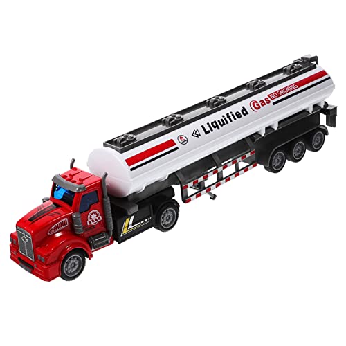 ifundom Kleine Spielzeugautos Transport Truck Spielzeug Konstruktionsspielzeug LKW Modell Mit Rückziehfunktion Amerikanischer Containertruck Im Mini Format Perfektes Für Jungen Ab 3 Jahren von ifundom