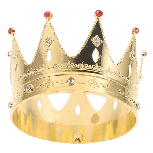 ifundom Königliche Krone für Mädchen Goldene Geburtstagskrone aus Hochwertigem Material für Cosplay Kinderpartys und Unvergessliche Leicht Langlebig ifundom Königliche Krone für Mädchen Goldene Geburtstagskrone aus Hochwertigem Material für Cosplay Kinderpartys und Unvergessliche Leicht Langlebig von ifundom