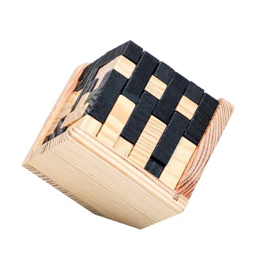 ifundom Kongming Schlossspielzeug Schlüsselspielzeug Zum Entwirren Nützliches Puzzle- Kongming-sperre Kongming Schloss Ineinandergreifendes Puzzle- Holz ifundom Kongming Schlossspielzeug Schlüsselspielzeug Zum Entwirren Nützliches Puzzle- Kongming-sperre Kongming Schloss Ineinandergreifendes Puzzle- Holz von ifundom
