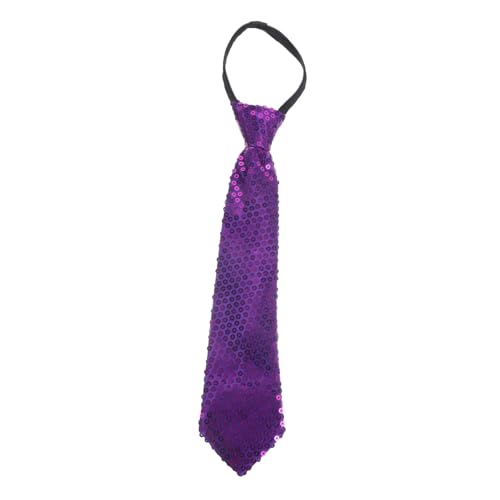 ifundom Krawatte mit Pailletten Wraps Bausätze Schillernde Paillistik Kostüme Party glitzerkrawatte Rollenspiel-Krawatte Geschäftsbindung Outfit-Krawatte Cosplay-Krawatte Polyester Violett ifundom Krawatte mit Pailletten Wraps Bausätze Schillernde Paillistik Kostüme Party glitzerkrawatte Rollenspiel-Krawatte Geschäftsbindung Outfit-Krawatte Cosplay-Krawatte Polyester Violett von ifundom