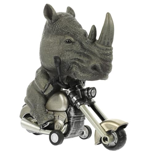 ifundom Kreatives Inertial Motorradmodell Figur Rhinozeros Motorbike Modell Desktop Dekoration Eltern Junge Mädchen Interaktion ifundom Kreatives Inertial Motorradmodell Figur Rhinozeros Motorbike Modell Desktop Dekoration Eltern Junge Mädchen Interaktion von ifundom