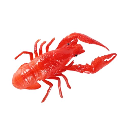 ifundom Krebsmodell krabbelndes Babyspielzeug Krabbenhundespielzeug künstliches Meeresfrüchtemodell kleine Hummerfigur Meeresfrüchte Modell große Hummerdekoration Kinderspielzeug PVC rot ifundom Krebsmodell krabbelndes Babyspielzeug Krabbenhundespielzeug künstliches Meeresfrüchtemodell kleine Hummerfigur Meeresfrüchte Modell große Hummerdekoration Kinderspielzeug PVC rot von ifundom