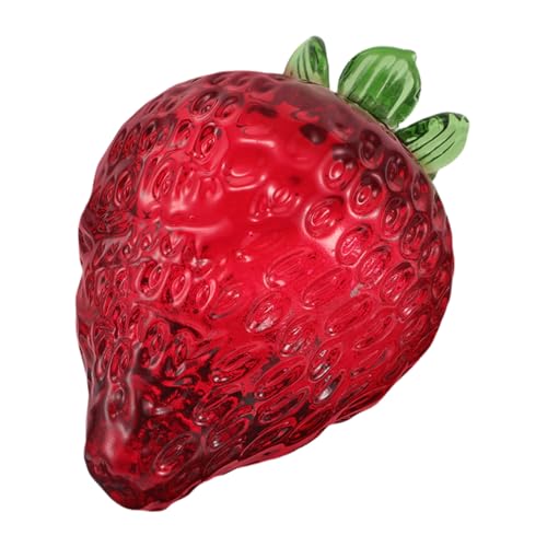 ifundom Erdbeerfigur Aus Glas Obstdekoration Aus Kristall Handpolierte Kristallornamente Für Zuhause Schreibtisch Und Nachttisch ifundom Erdbeerfigur Aus Glas Obstdekoration Aus Kristall Handpolierte Kristallornamente Für Zuhause Schreibtisch Und Nachttisch von ifundom
