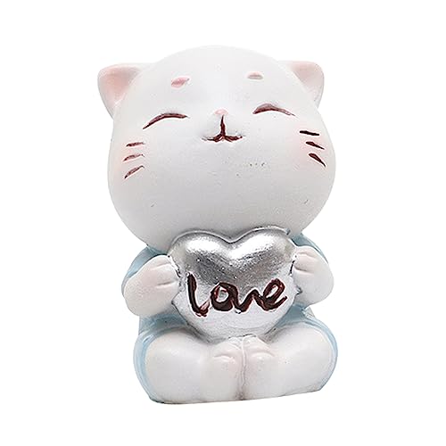 ifundom Kuchenverzierung Kätzchen Kuchen Topper Dekoration Hallo Spielzeugkatze Figuren cute decor home decoration geburtstagsgeschenk wohnraumdeko Harzornament auto innenausstattung Blue ifundom Kuchenverzierung Kätzchen Kuchen Topper Dekoration Hallo Spielzeugkatze Figuren cute decor home decoration geburtstagsgeschenk wohnraumdeko Harzornament auto innenausstattung Blue von ifundom