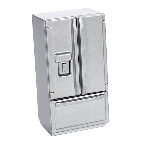 ifundom Mini House Decor Supply Mini-kühlschrank Im Maßstab 1:12 Für Puppenhaus-dekorationsspielzeug Für Jungen Und Mädchen ifundom Mini House Decor Supply Mini-kühlschrank Im Maßstab 1:12 Für Puppenhaus-dekorationsspielzeug Für Jungen Und Mädchen von ifundom