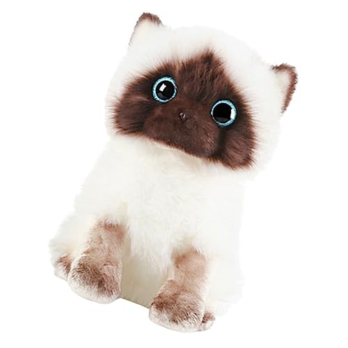 ifundom Kuscheliges Siamese Katzenplüschspielzeug Große Weiche üschkatze Ideales Für Perfekt Als Deko üßes Design von ifundom