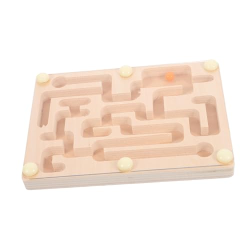 ifundom Labyrinth-Ball-Brett Balance holzspielzeug Board Game Logic Spiele zabawki stymulujące rozwój aus Perlenlabyrinthen Bildungsspielzeug Acryl von ifundom