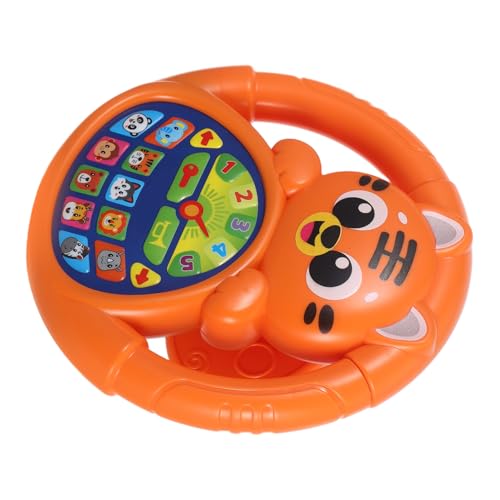 ifundom Lenkradspielzeug für Kinderwagen Realistischer Interaktiver -Simulator Pädagogisches für Drinnen und Draußen Kompatibel mit Kinderwagen Fördert Kreativität und Motorische von ifundom