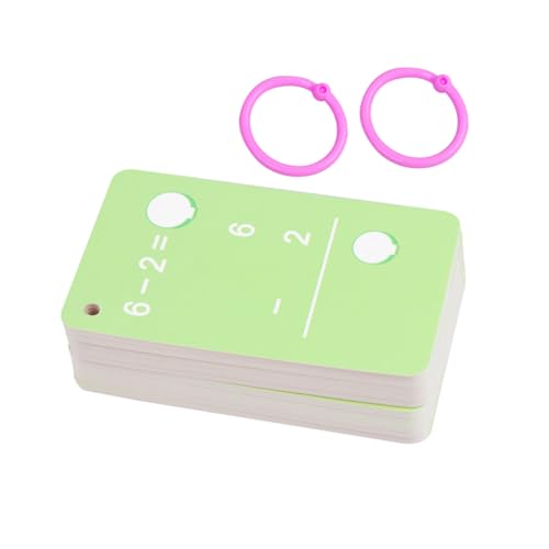 ifundom Lernkarten Set Mathe Bereich Addition Subtraktion für Grundschule Frühförderung Mathe Lernhilfe Inklusive Multiplikation Divisionskarten Vielseitiges Übungsset von ifundom