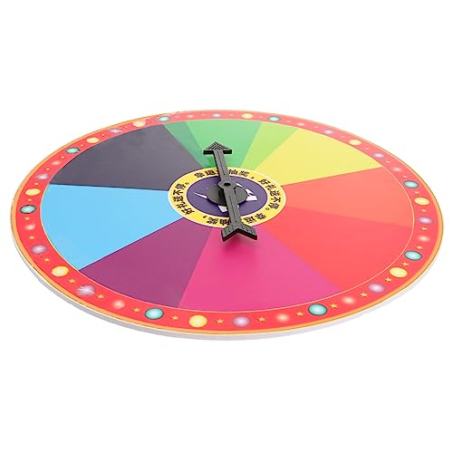ifundom -Plattenspieler Schicksalsrad Preisrad -Spiel Radiergummi Rad Spiel Lenkradknopf Großes Rad Rad Räder Für Wagen Rad Gewinnen Schaum Colorful von ifundom