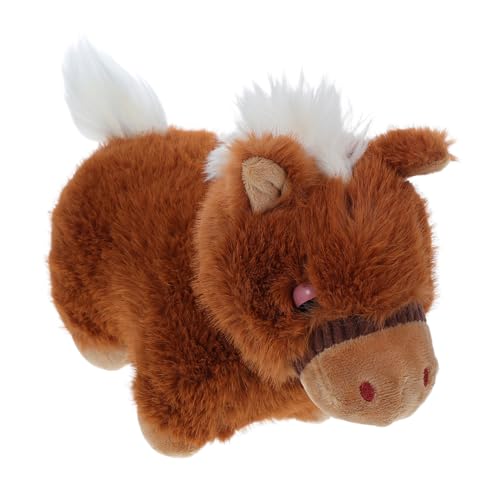 ifundom Lunar Year Mascot Doll Realistic Stuffed Animal für Erwachsene Dekoration für Frühlingsfest und Geburtstagsgeschenke von ifundom