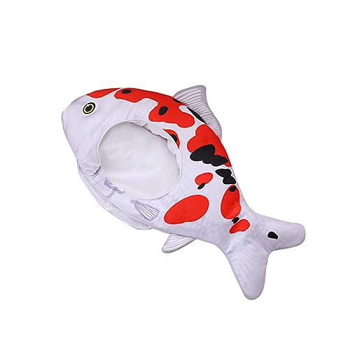 ifundom Lustige Cartoon Fischmütze Verstellbare Kopfbedeckung Für Cosplay Foto Requisiten Und Partys üschmaterial Ideal Für Und Erwachsene von ifundom