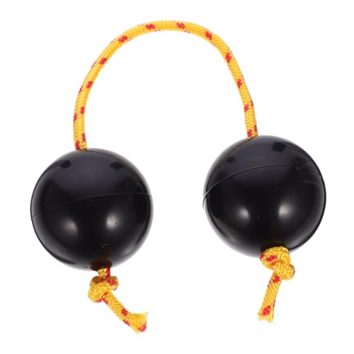 ifundom Interaktive Kinder-Shaker Baby-Spielzeug Hörinstrument Spielzeug Percussion Spielzeug Schwarz 5cm Durchmesser von ifundom