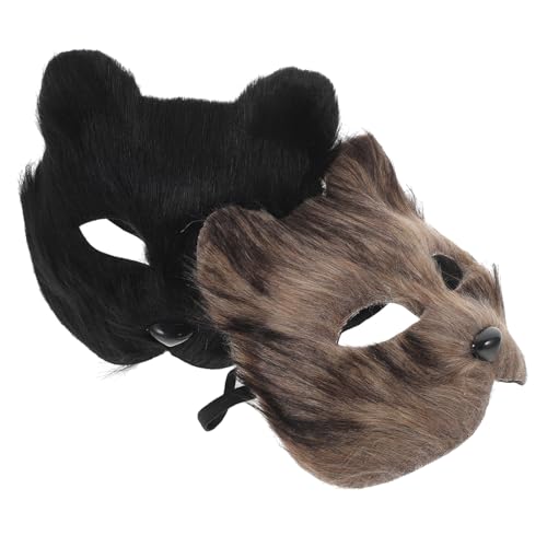 ifundom Maske Maske Halloween Üsch Fuchsmaske Cosplay Maske Für Karneval Mottoparty & Tiermaske Deko Für Erwachsene Und Realistische Fuchsmaske Und von ifundom