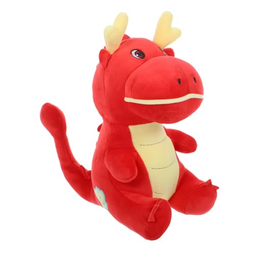 ifundom Maskottchen-Drachenpuppe New Year Decoration neujahrsdeko Dragon Kuscheltier drachenfiguren Drachen ausgestopfter Drache Drachenpuppenspielzeug Drachenplüsch Stoff rot ifundom Maskottchen-Drachenpuppe New Year Decoration neujahrsdeko Dragon Kuscheltier drachenfiguren Drachen ausgestopfter Drache Drachenpuppenspielzeug Drachenplüsch Stoff rot von ifundom