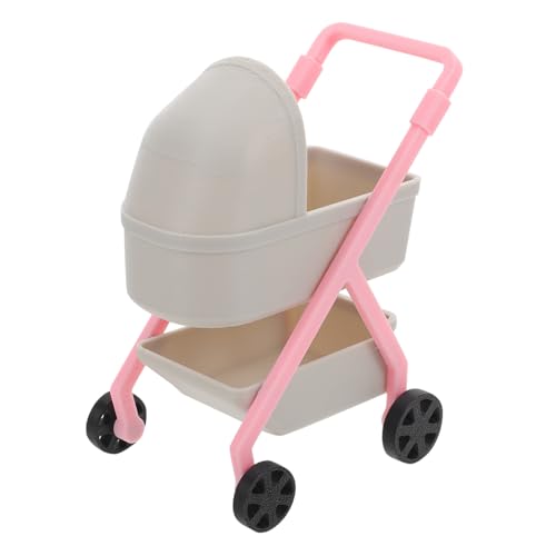 ifundom Maßstab Miniatur Puppenwagen aus Stabilem Kunststoff Detailgetreuer für Puppenhausdeko Realistisches für Fördert Kreatives Rollenspiel und Sammlerstück ifundom Maßstab Miniatur Puppenwagen aus Stabilem Kunststoff Detailgetreuer für Puppenhausdeko Realistisches für Fördert Kreatives Rollenspiel und Sammlerstück von ifundom
