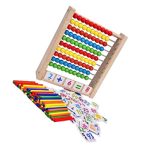 ifundom Mathe-Spielzeug Für Jungen Und Mädchen Holz-abakus Für Jungen Und Mädchen Mathematik-Lernen Addition Und Subtraktion Lernspielzeug ifundom Mathe-Spielzeug Für Jungen Und Mädchen Holz-abakus Für Jungen Und Mädchen Mathematik-Lernen Addition Und Subtraktion Lernspielzeug von ifundom
