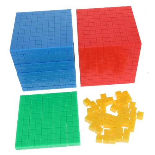 ifundom Mathematik Lernspielzeug Bunte Zählwürfel Modell Pädagogisch für Jungen Mädchen Vorschule Grundschule von ifundom