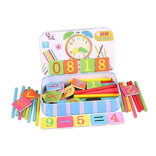 ifundom Mathematik Lernspielzeug Für Pädagogische Rechenhilfen Arithmetik Puzzle Box Farbenfrohe Spielzeuge Für Frühkindliche Bildung Mathe Unterstützung Für Die Grundschule von ifundom