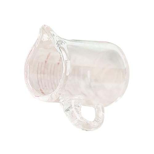 ifundom Messbecher für kindergeschenke Toys spielwaren draußen laufstall schüppe Puppenhauszubehör Mini-Hausbedarf Miniaturschmuck Mini-Ornament Glas Transparent ifundom Messbecher für kindergeschenke Toys spielwaren draußen laufstall schüppe Puppenhauszubehör Mini-Hausbedarf Miniaturschmuck Mini-Ornament Glas Transparent von ifundom