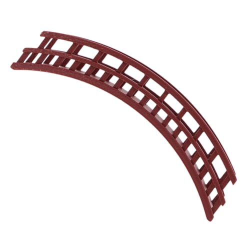 ifundom Microlandscape Bridge -Modell Mini-Bogenbrücke Figur Feengartenstatuen Miniaturbrücke Feengartenbogenbrücke kleine Landschaftsbrücke Bogenbrückenfiguren Braun von ifundom
