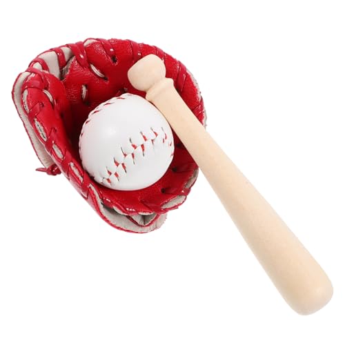 ifundom Mini Baseball für Puppenhaus Teiliges Sport Deko für DIY Miniatur Dekoration Geschenkidee für Sportliebhaber von ifundom