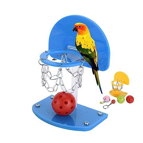 ifundom Mini Basketball Set für Vögel Unterhaltsames Basketballspiel für Papageien Umweltfreundliches Kreativität und Geschicklichkeit Blau ifundom Mini Basketball Set für Vögel Unterhaltsames Basketballspiel für Papageien Umweltfreundliches Kreativität und Geschicklichkeit Blau von ifundom