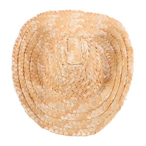 ifundom Mini-Cowboyhut-Strohhut Eimerhüte Mini-Zylinder-Fascinator Mini-Cowgirl-Hut Frauen mit Strohhut Babymütze kindermütze Kappe Modischer Hut Mini-Hut Puppen gewebter Strohhut ifundom Mini-Cowboyhut-Strohhut Eimerhüte Mini-Zylinder-Fascinator Mini-Cowgirl-Hut Frauen mit Strohhut Babymütze kindermütze Kappe Modischer Hut Mini-Hut Puppen gewebter Strohhut von ifundom