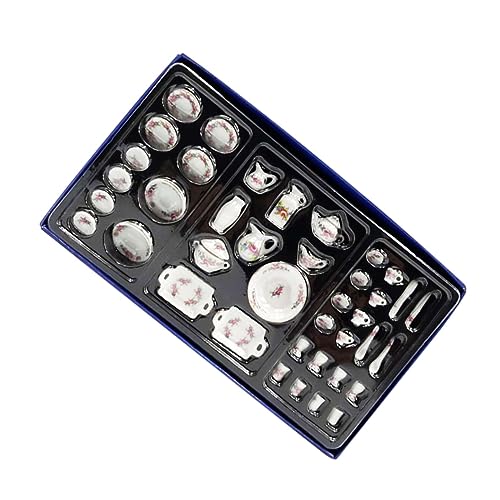ifundom Mini Küchenutensilien Puppenmöbel Spielzeughaus Mini Babypuppen Miniaturgeschirr Rollenspiel Geschirr Modell Mini Hauszubehör Miniaturmodell Keramik ifundom Mini Küchenutensilien Puppenmöbel Spielzeughaus Mini Babypuppen Miniaturgeschirr Rollenspiel Geschirr Modell Mini Hauszubehör Miniaturmodell Keramik von ifundom