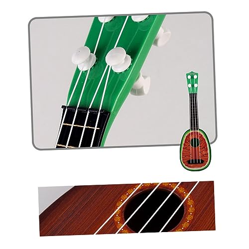 ifundom Mini Obst Ukulele Für Musikinstrumente Mit Saiten Früchte Gitarren Zur Musikalischen Früherziehung Buntes Design Wassermelone ifundom Mini Obst Ukulele Für Musikinstrumente Mit Saiten Früchte Gitarren Zur Musikalischen Früherziehung Buntes Design Wassermelone von ifundom