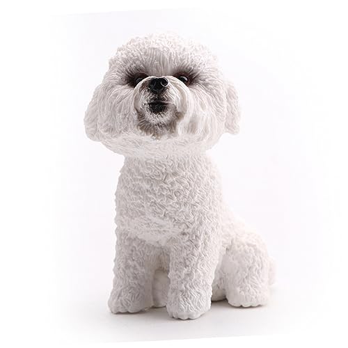 ifundom Entzückende 1pc Haustier Hund Modell Spielzeug Pudel Handwerk Zarte Feine Verarbeitung Weiß ifundom Entzückende 1pc Haustier Hund Modell Spielzeug Pudel Handwerk Zarte Feine Verarbeitung Weiß von ifundom